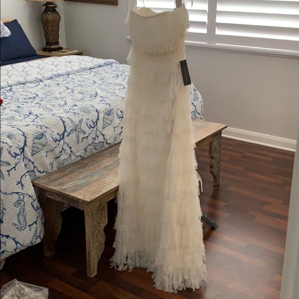 Ethereal off white dress